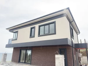 Isıyalıtımlı Alüminyum Doğrama Bina Yan Görünüş