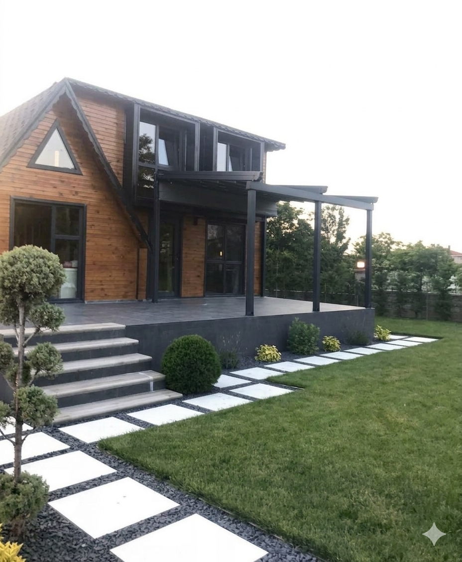 Sonrası pergola uygulaması