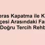 Teras Kapatma ile Kış Bahçesi Arasındaki Farklar ve Doğru Tercih Rehberi - Tekirdağ Cam Balkon - Simge Cam Balkon Teras Kapatma ile Kış Bahçesi Arasındaki Farklar ve Doğru Tercih Rehberi